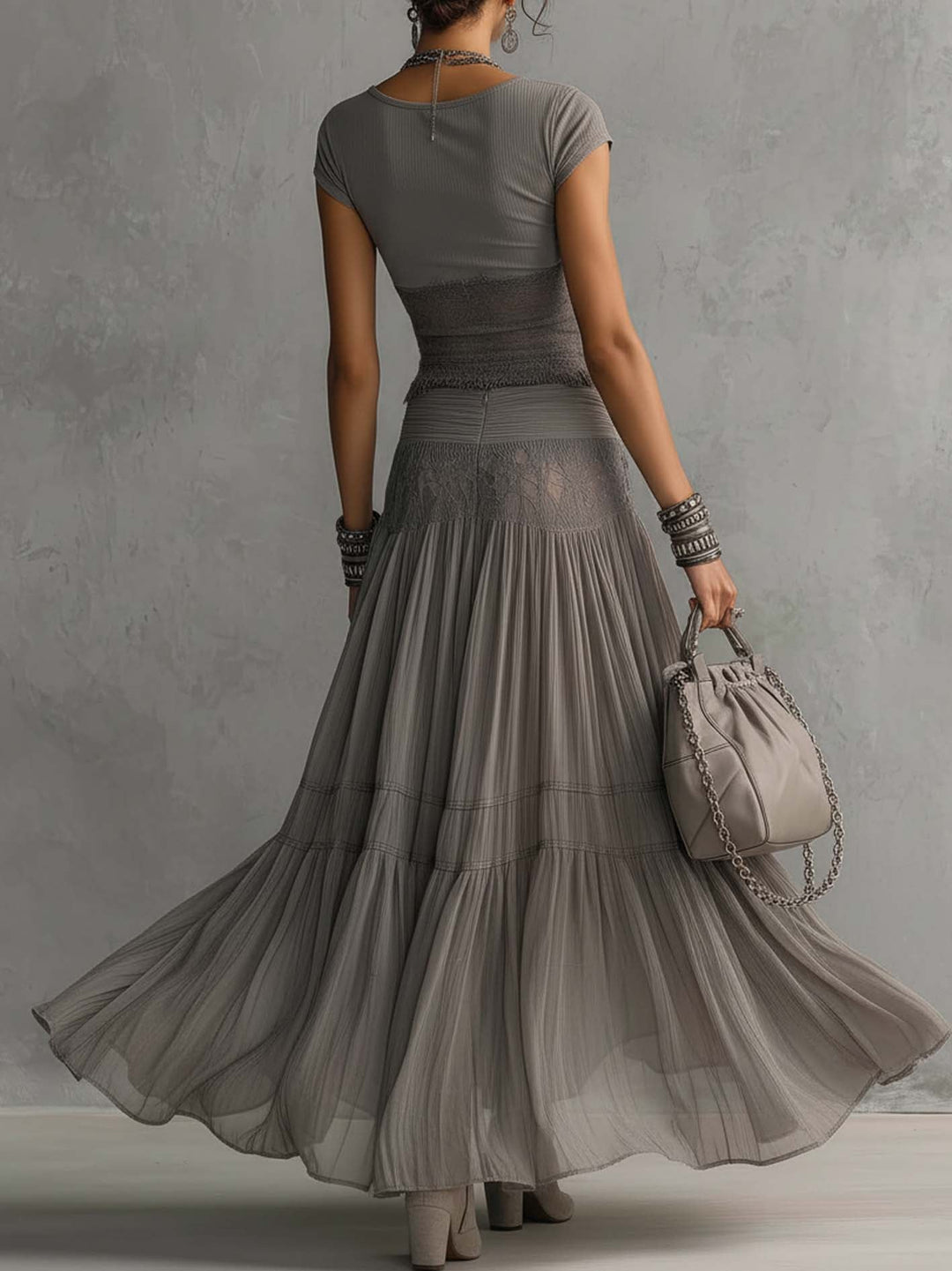 Κaterina – Αέρινο Boho Couture Σετ