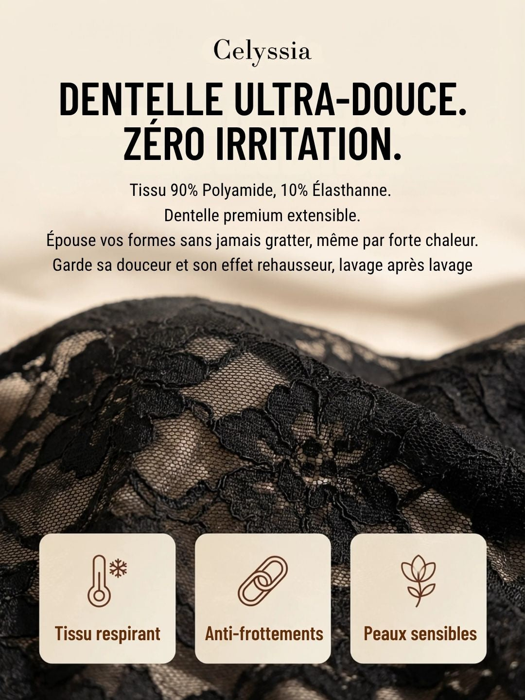 LaceLift™ Bh | Natuurlijke ondersteuning, ultra-zachte kant, absoluut comfort