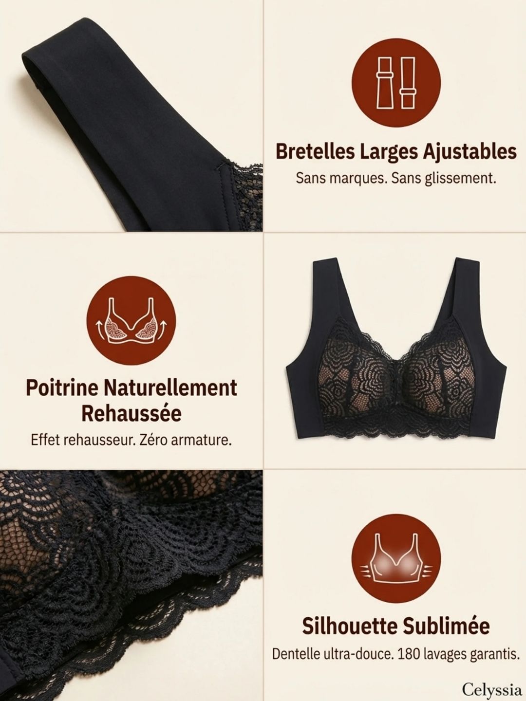 LaceLift™ Bh | Natuurlijke ondersteuning, ultra-zachte kant, absoluut comfort