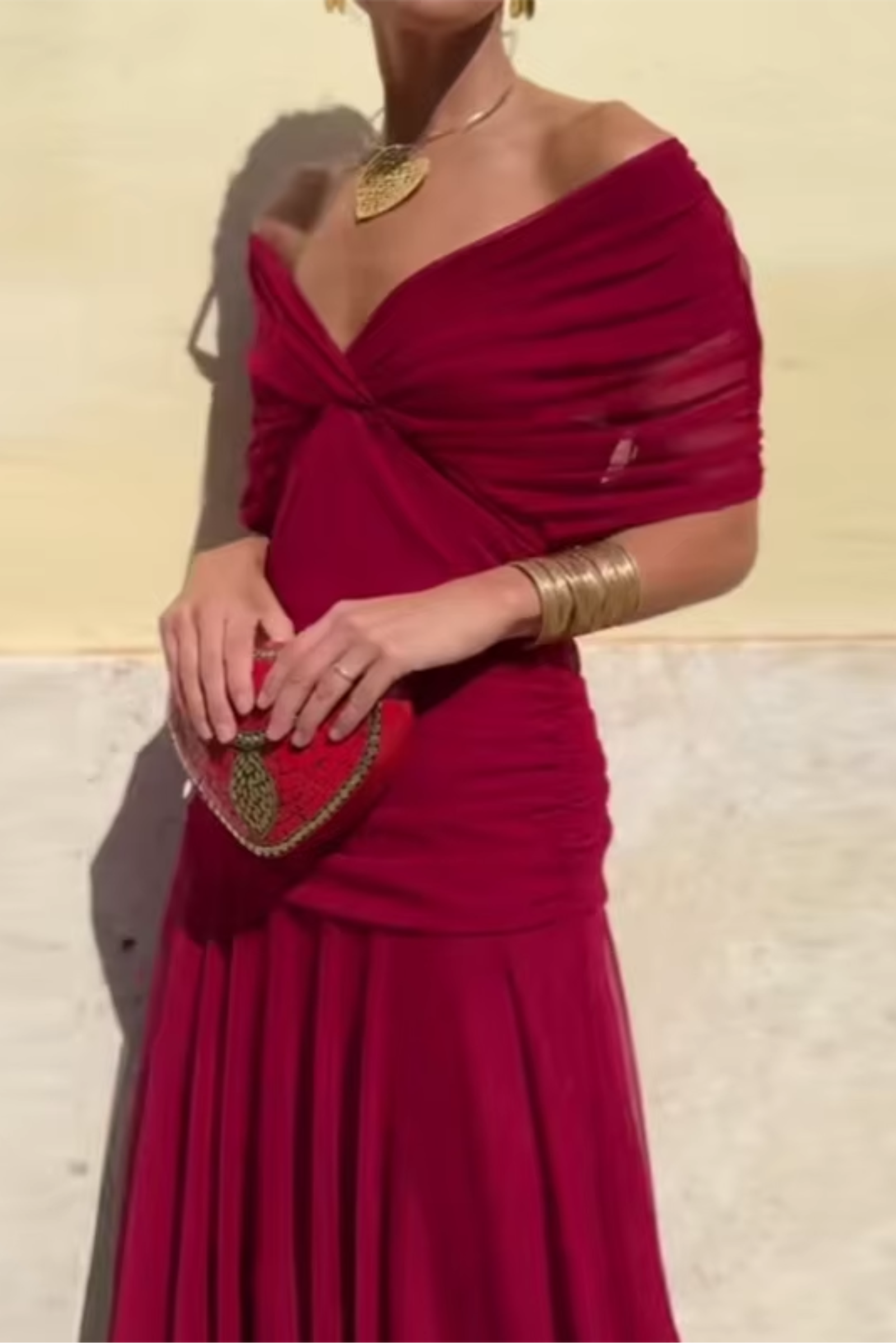 Althea™ | Φόρεμα wrap με κομψή ρευστή γραμμή
