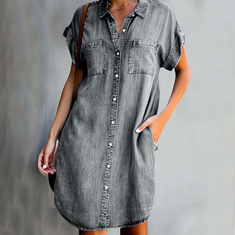 Elena | Button-Up Dress
