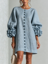 Cleo | Floral-Trimmed Mini Dress